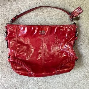 Authentic Patent Leather Coach Purse